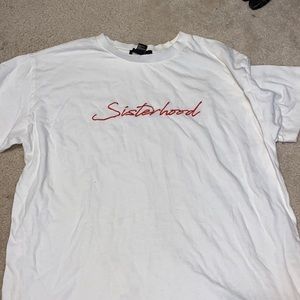 forever 21 “Sisterhood” top